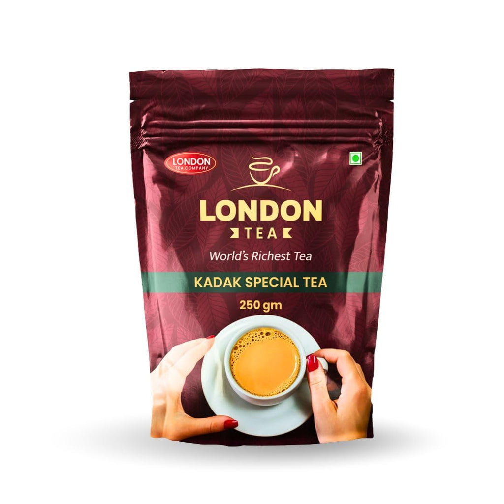 London Tea Company Premium Kadak Special Tea | World's Richest Strong & Aromatic | Fresh CTC Tea for Rich Flavor -250g